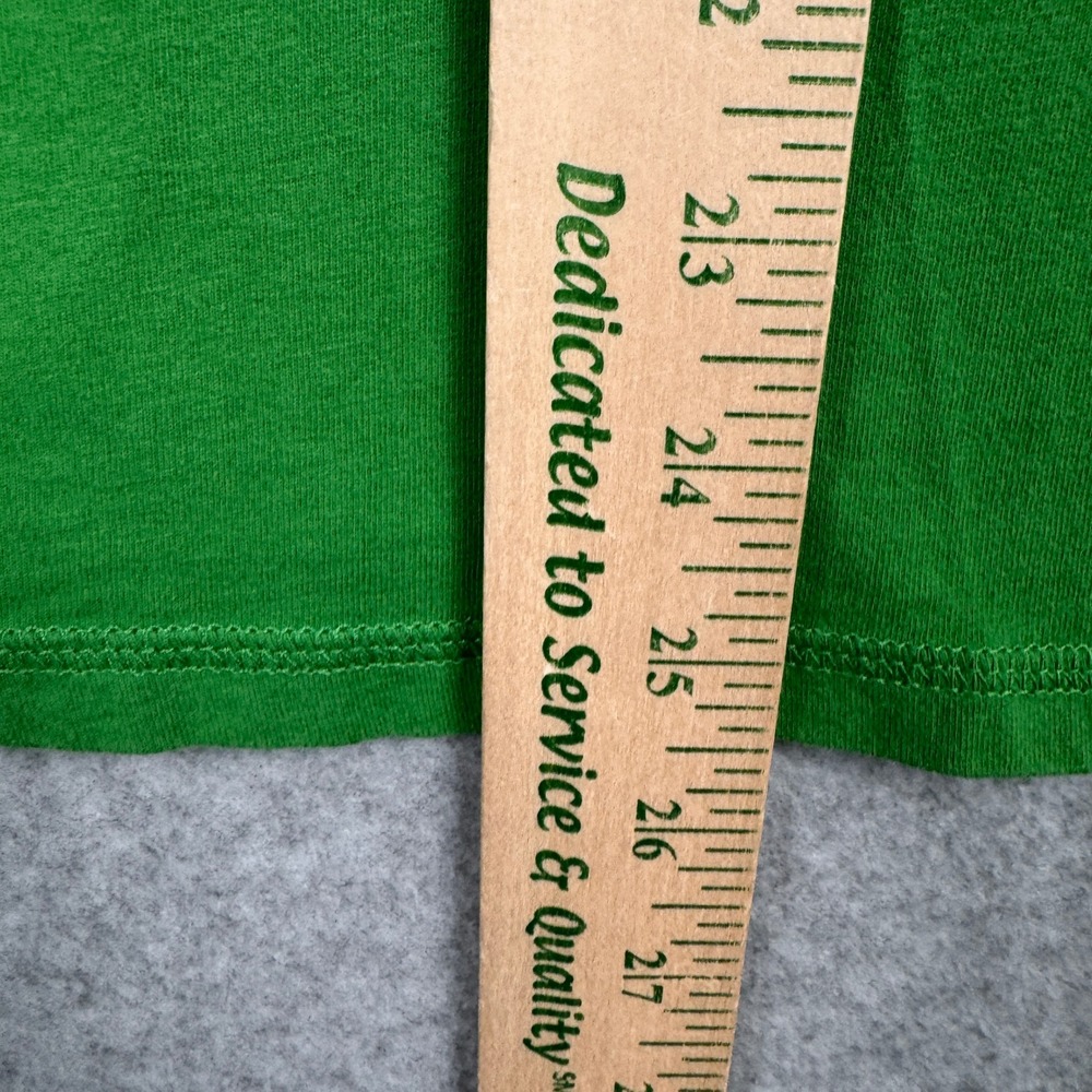 Vintage Aeropostale T Shirt Womens Large Green Y2K Spellout Graphic Tee Preppy - Picture 5 of 7